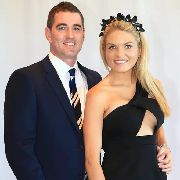 Erin molan relationship with partner engaged baby details